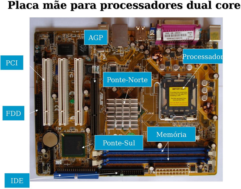 AGP Processador PCI