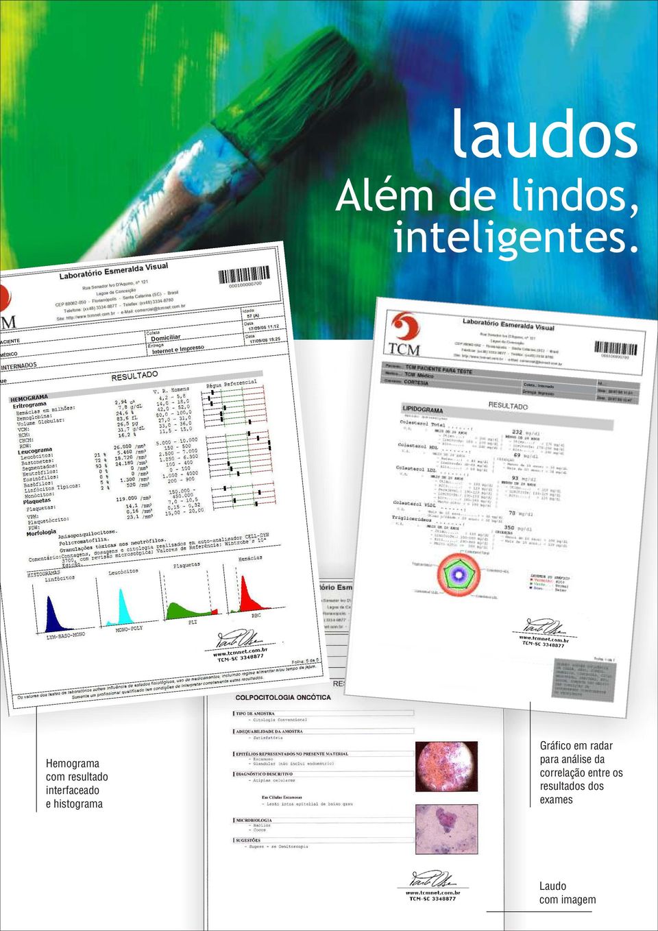 .: Internado Hemograma com resultado interfaceado e