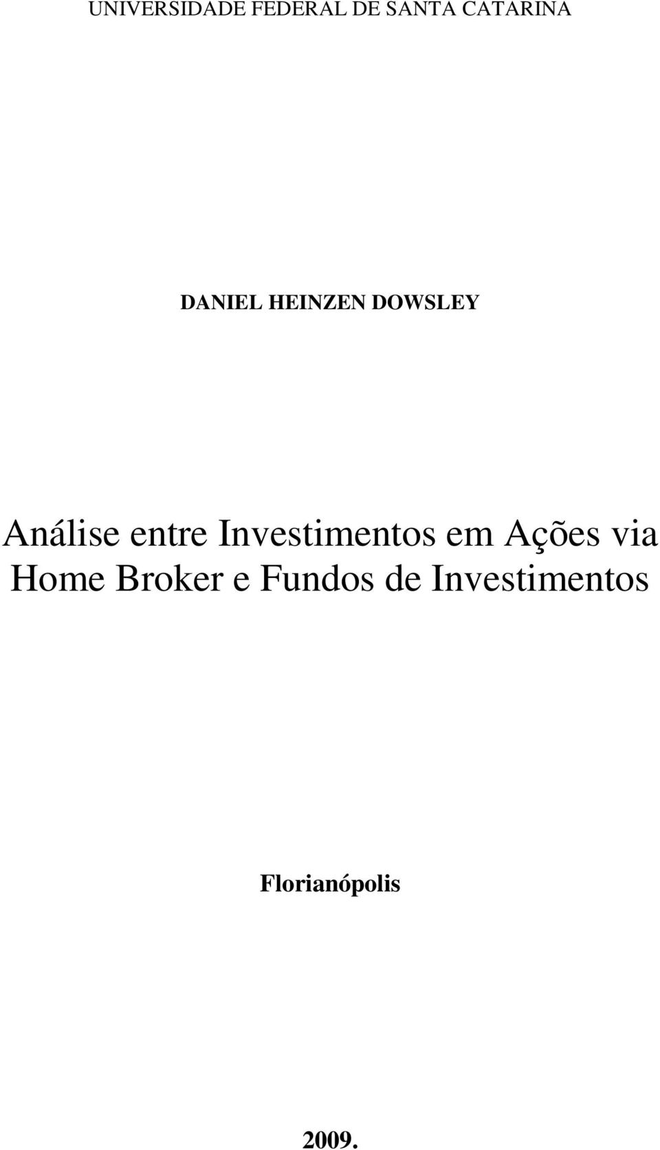 Investimentos em Ações via Home Broker