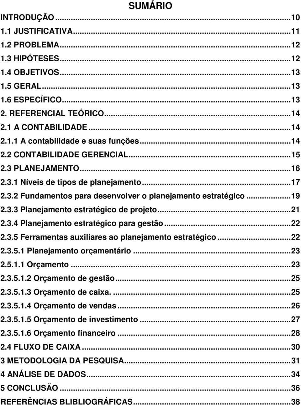 .. 19 2.3.3 Planejamento estratégico de projeto... 21 2.3.4 Planejamento estratégico para gestão... 22 2.3.5 Ferramentas auxiliares ao planejamento estratégico... 22 2.3.5.1 Planejamento orçamentário.