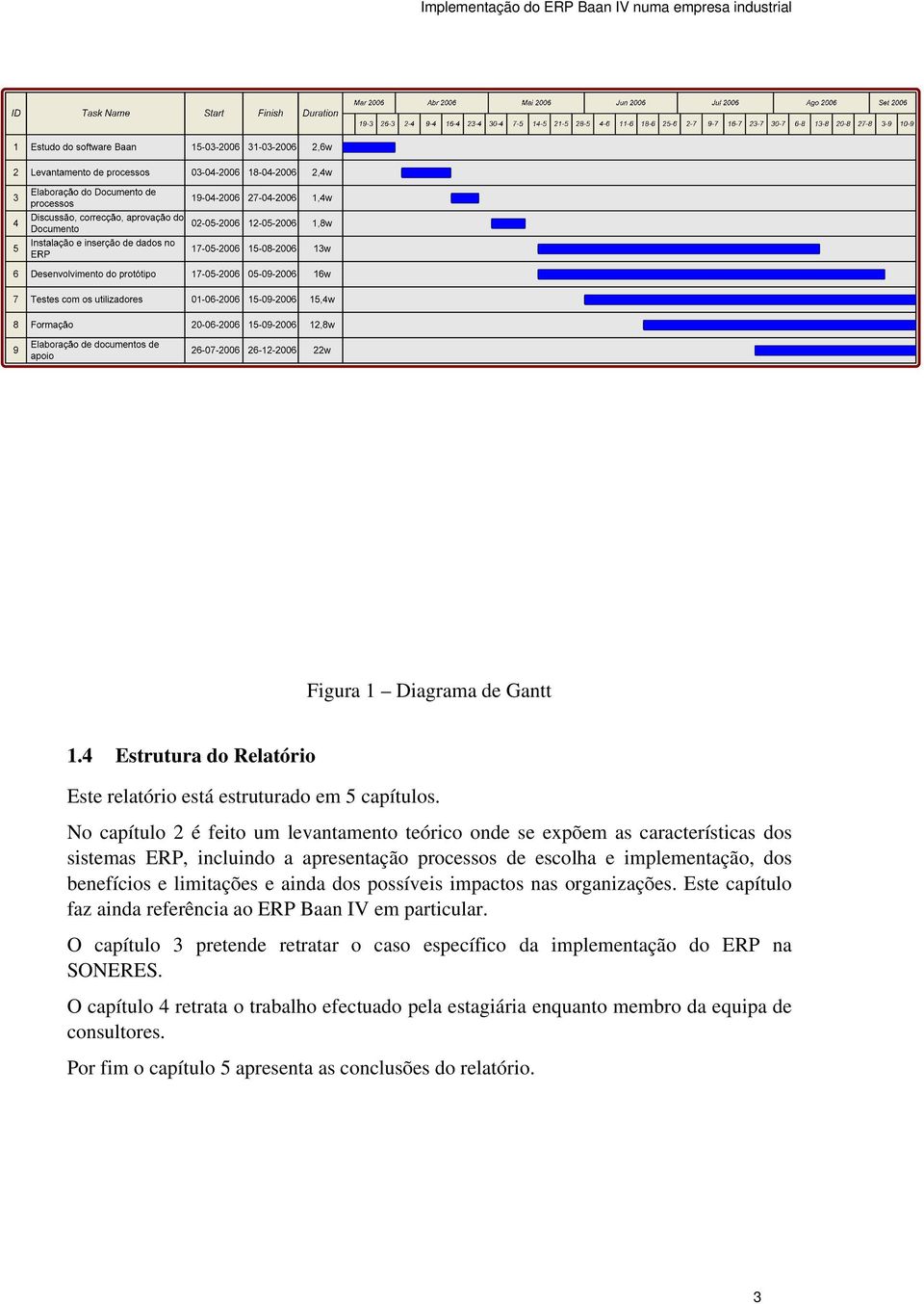 dos benefícios e limitações e ainda dos possíveis impactos nas organizações. Este capítulo faz ainda referência ao ERP Baan IV em particular.