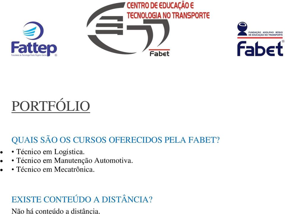 Técnico em Manutenção Automotiva.