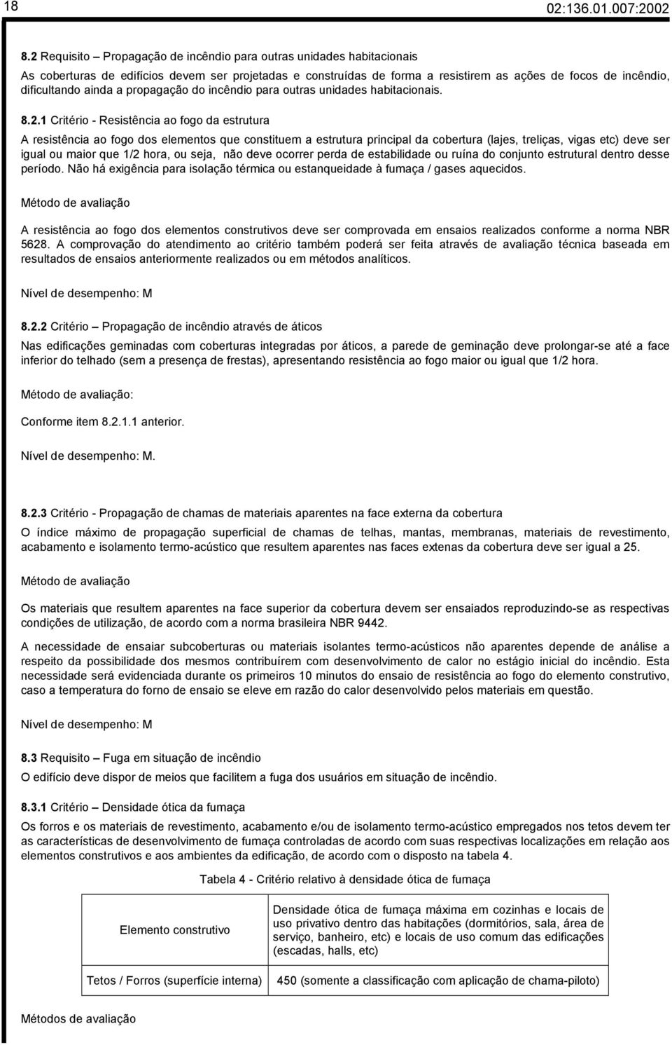 ainda a propagação do incêndio para outras unidades habitacionais. 8.2.