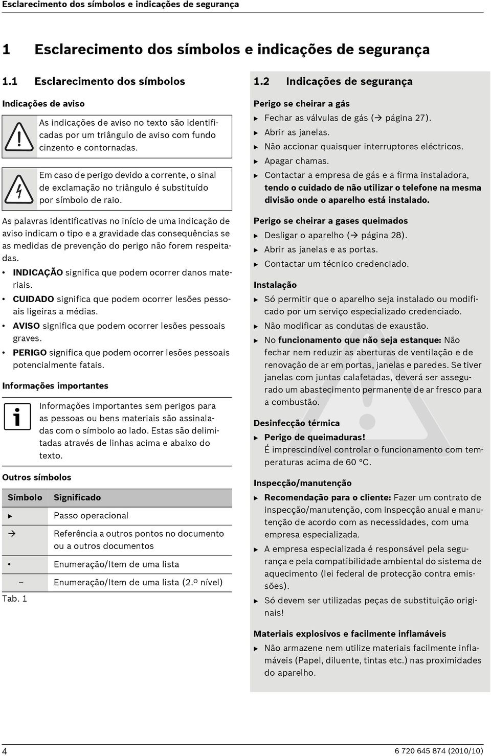 forem respeitadas. INDICAÇÃO significa que podem ocorrer danos materiais. CUIDADO significa que podem ocorrer lesões pessoais ligeiras a médias.