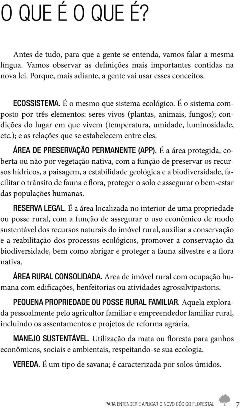 É o sistema composto por três elementos: seres vivos (plantas, animais, fungos); condições do lugar em que vivem (temperatura, umidade, luminosidade, etc.