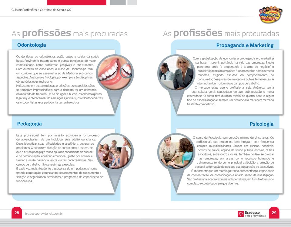 Com duração de cinco anos, o curso de Odontologia tem um currículo que se assemelha ao da Medicina sob certos aspectos.