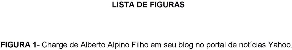 Alpino Filho em seu blog