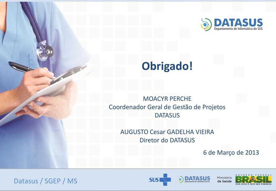 Gestão de Projetos DATASUS AUGUSTO