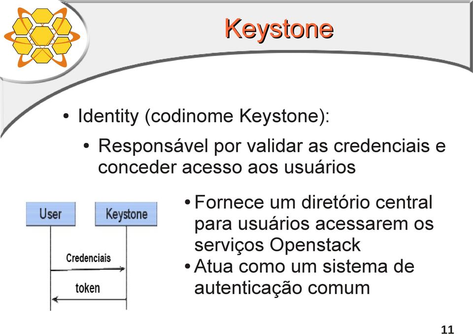 Fornece um diretório central para usuários acessarem os