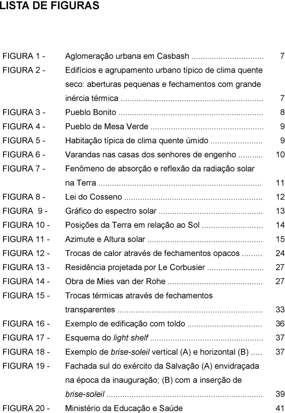 .. 10 FIGURA 7 - Fenômeno de absorção e reflexão da radiação solar na Terra... 11 FIGURA 8 - Lei do Cosseno... 12 FIGURA 9 - Gráfico do espectro solar.