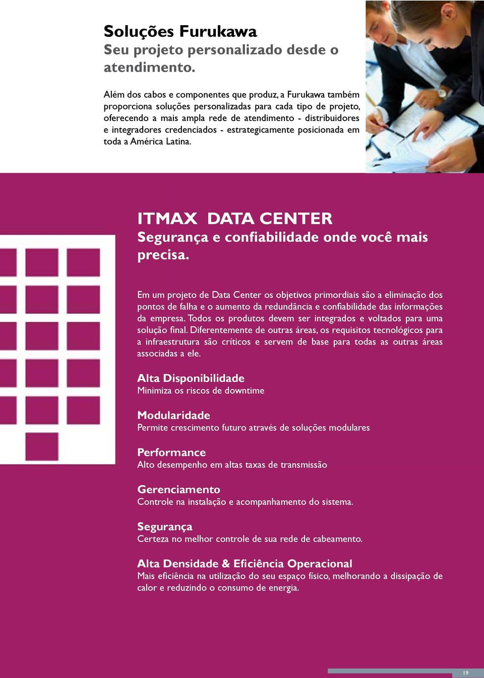 ITMAX DATA CENTER precisa. da empresa.