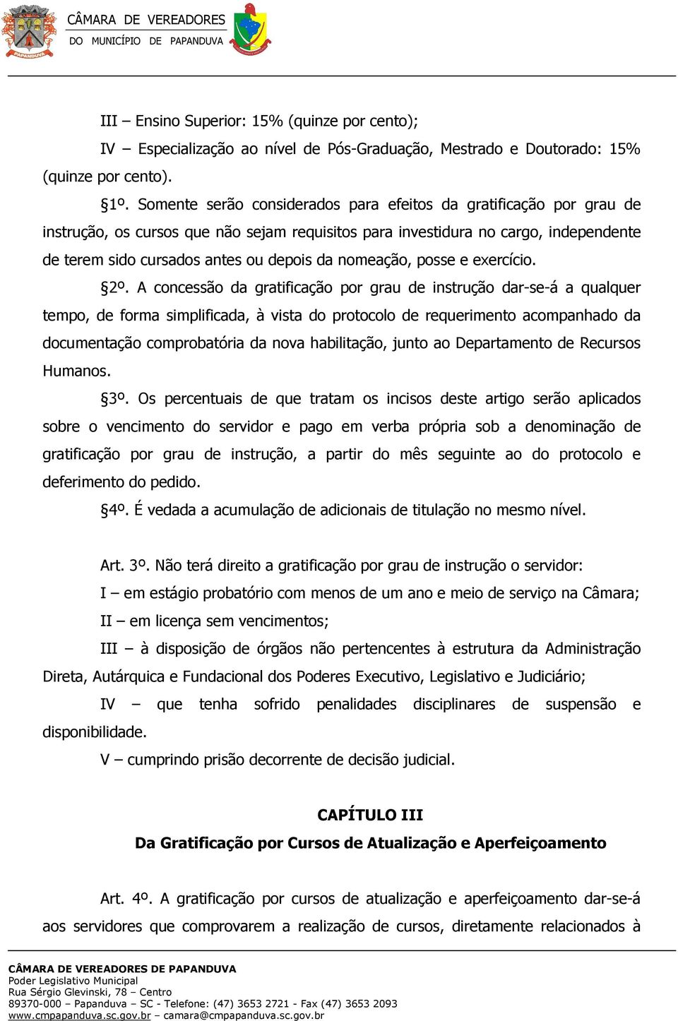 nomeação, posse e exercício. 2º.