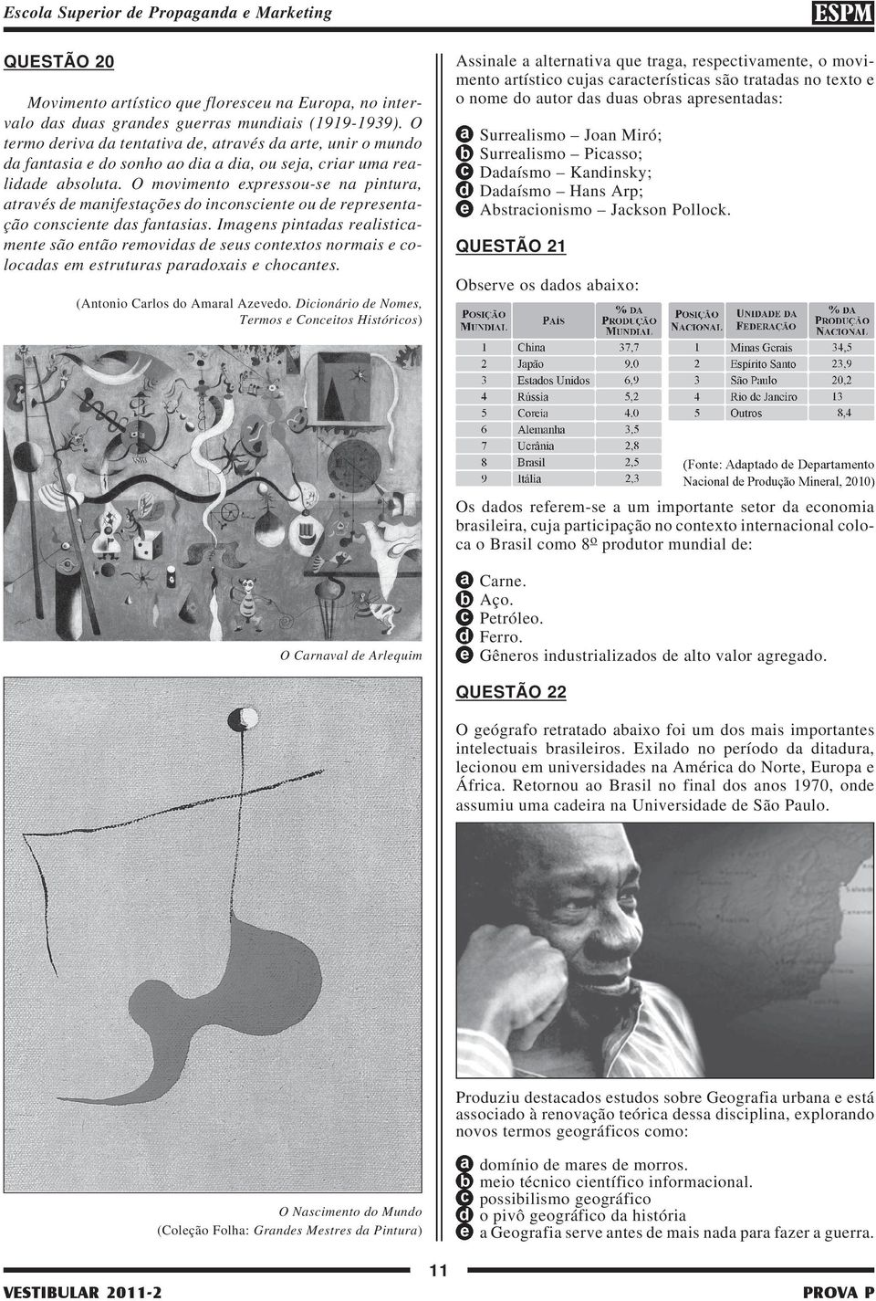 O movimento expressou-se na pintura, através de manifestações do inconsciente ou de representação consciente das fantasias.