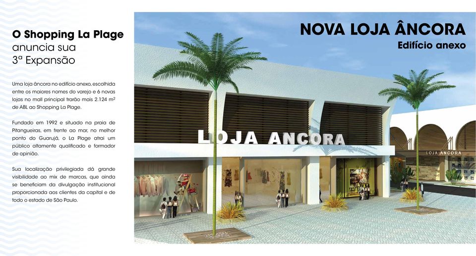 Fundado em 1992 e situado na praia de Pitangueiras, em frente ao mar, no melhor ponto do Guarujá, o La Plage atrai um público altamente qualificado e