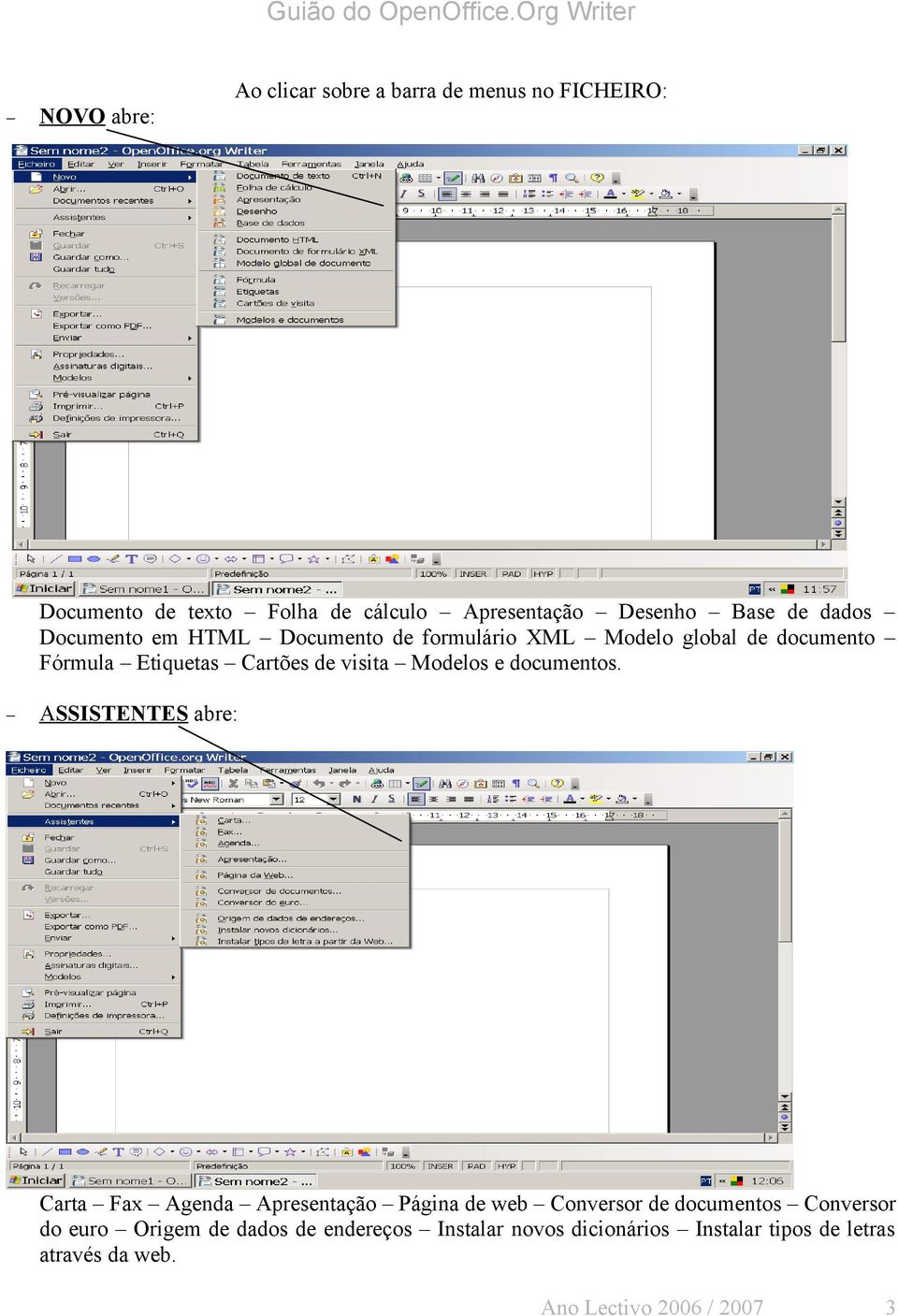 visita Modelos e documentos.