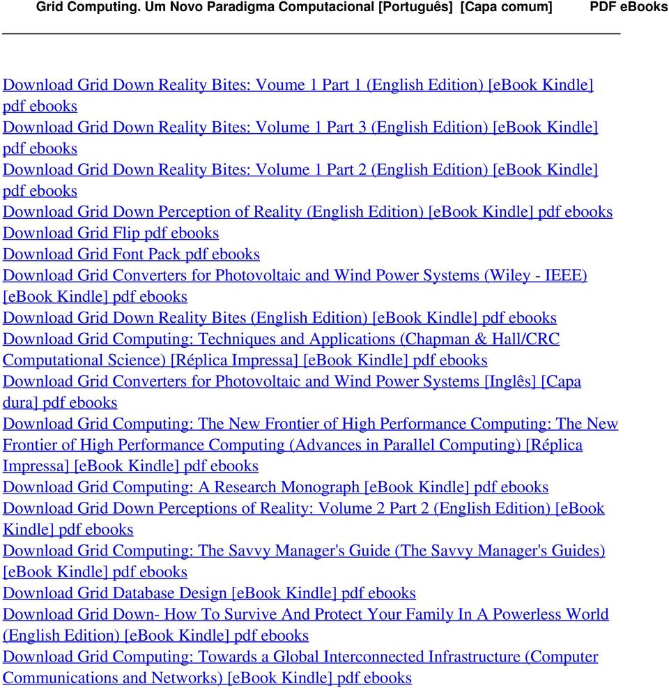 Volume 1 Part 3 (English Edition) [ebook Kindle] pdf ebooks Download Grid Down Reality Bites: Volume 1 Part 2 (English Edition) [ebook Kindle] pdf ebooks Download Grid Down Perception of Reality