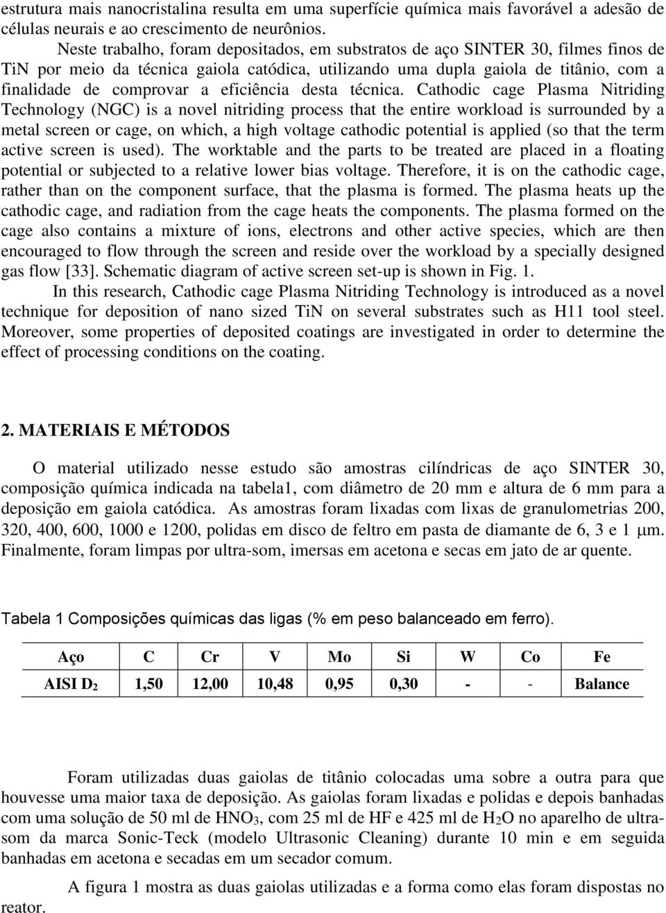 eficiência desta técnica.