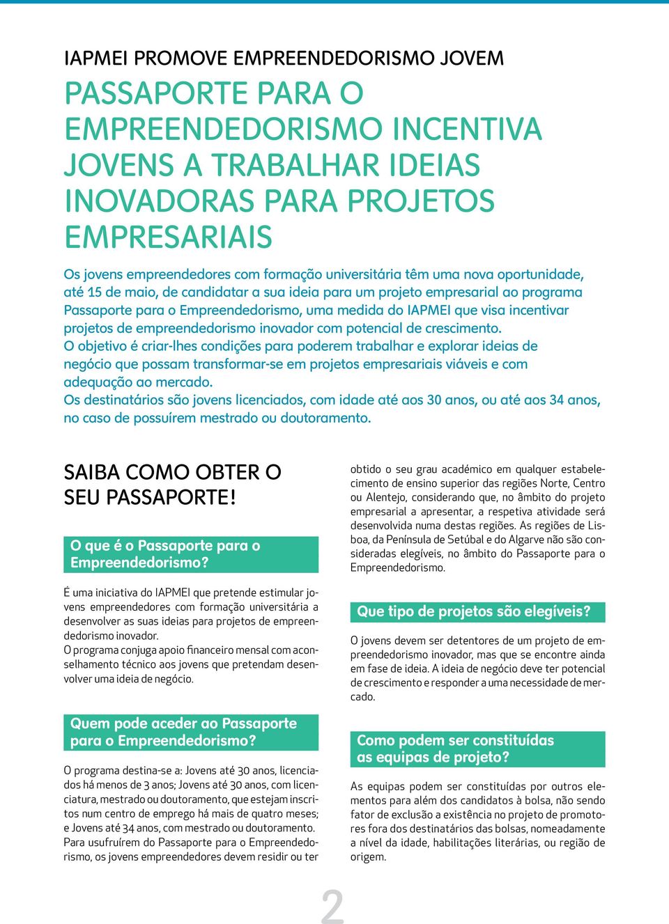 empreendedorismo inovador com potencial de crescimento.