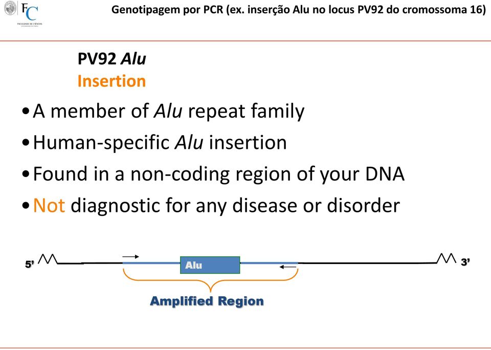 A member of Alu repeat family Human-specific Alu insertion