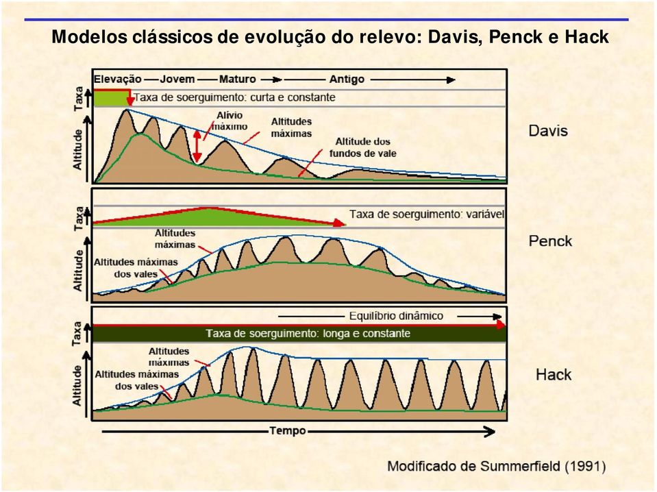 evolução do