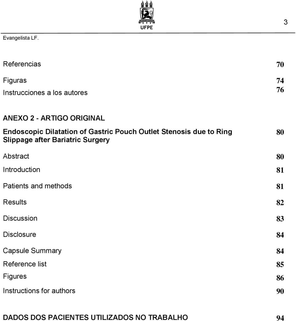 Abstract 80 Introduction 81 Patients and methods 81 Results 82 Discussion 83 Disclosure 84 Capsule