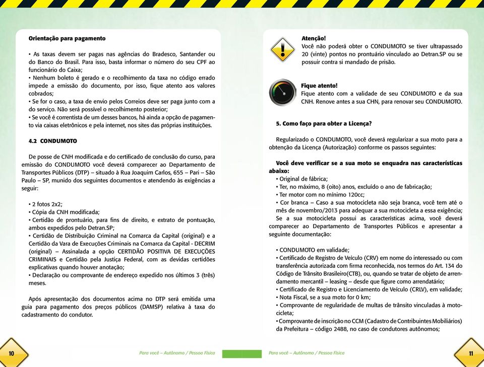 valores cobrados; Se for o caso, a taxa de envio pelos Correios deve ser paga junto com a do serviço.