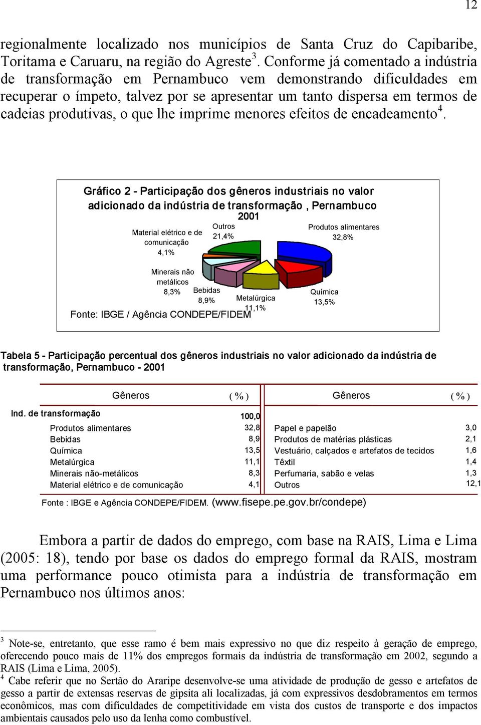 lhe imprime menores efeitos de encadeamento 4.