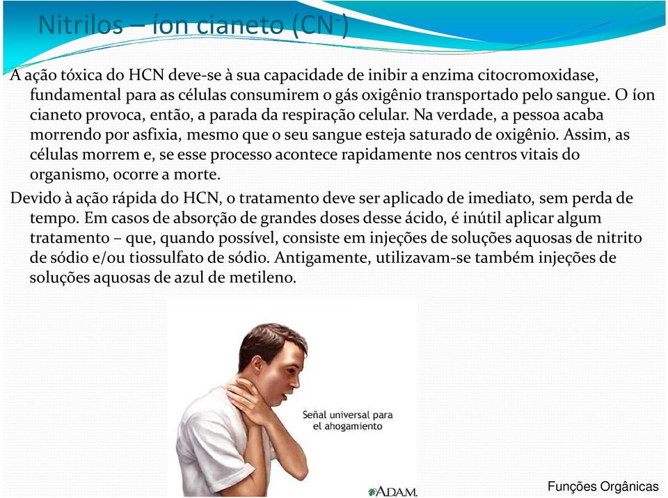 Assim, as células morrem e, se esse processo acontece rapidamente nos centros vitais do organismo, ocorre a morte.