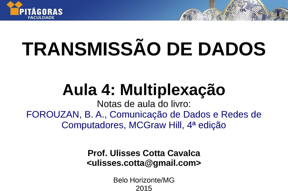 , Comunicação de Dados e Redes de Computadores, MCGraw