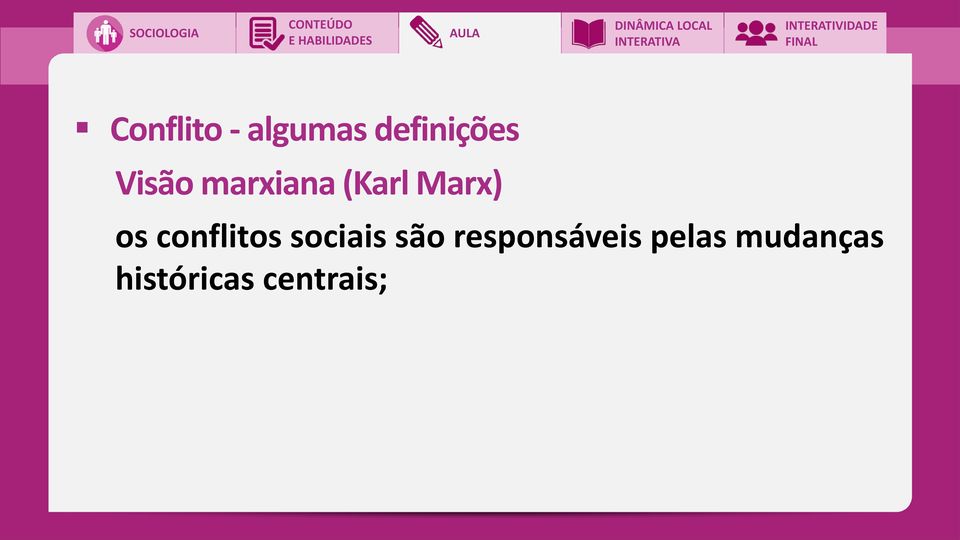 conflitos sociais são