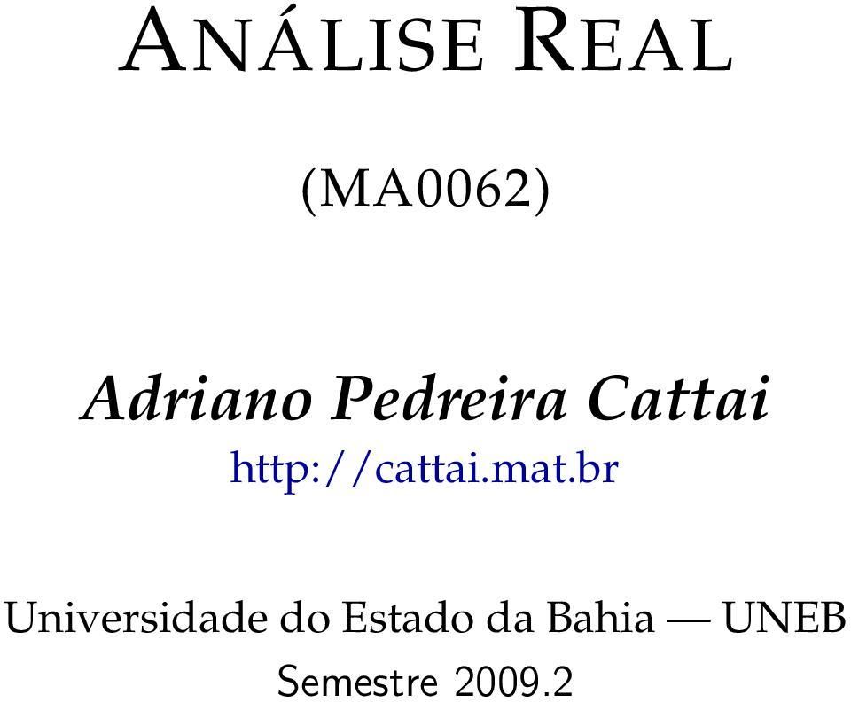 mat.br Universidade do Estado