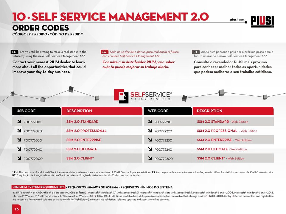 PT Ainda está pensando para dar o próximo passo para o futuro utilizando o novo Self Service Management 2.0?