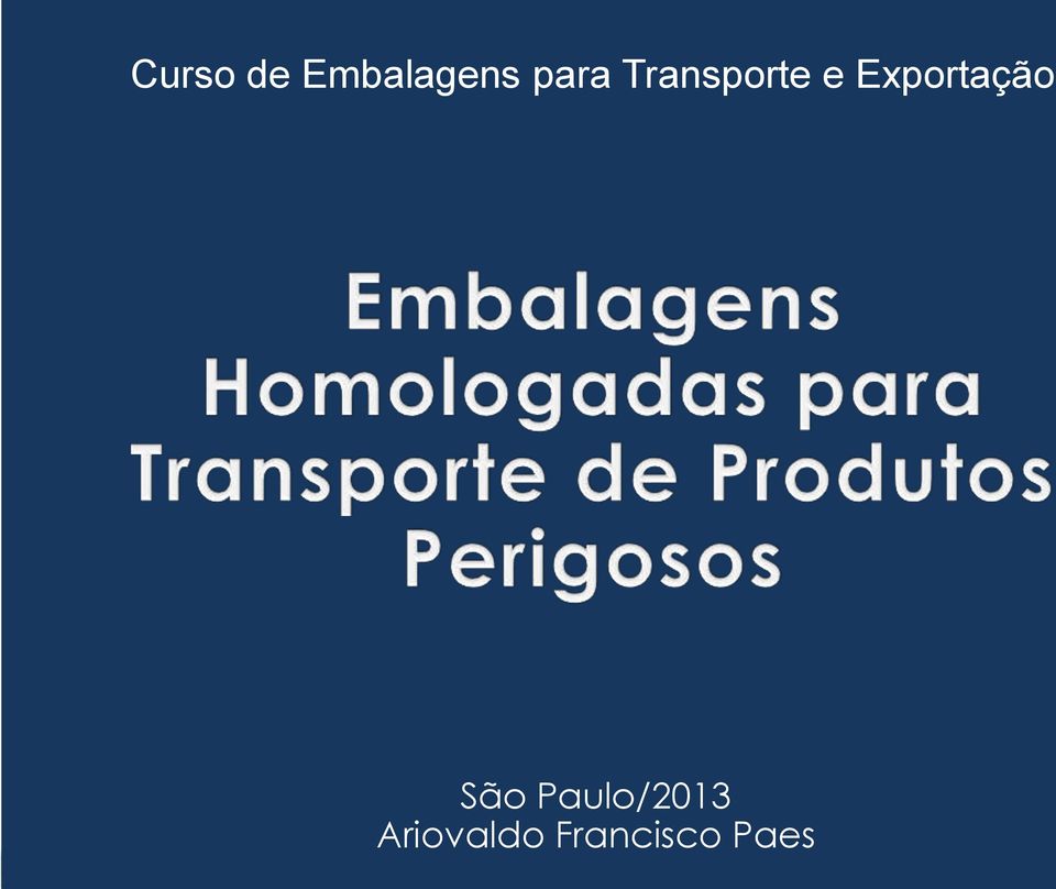 Exportação São