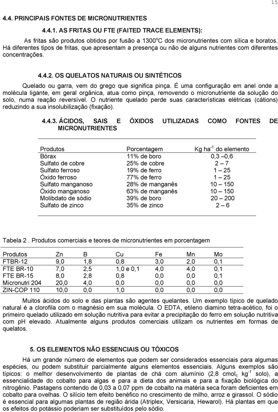 OS QUELATOS NATURAIS OU SINTÉTICOS Quelado ou garra, vem do grego que significa pinça.