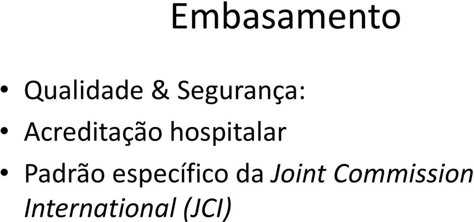 hospitalar Padrão específico