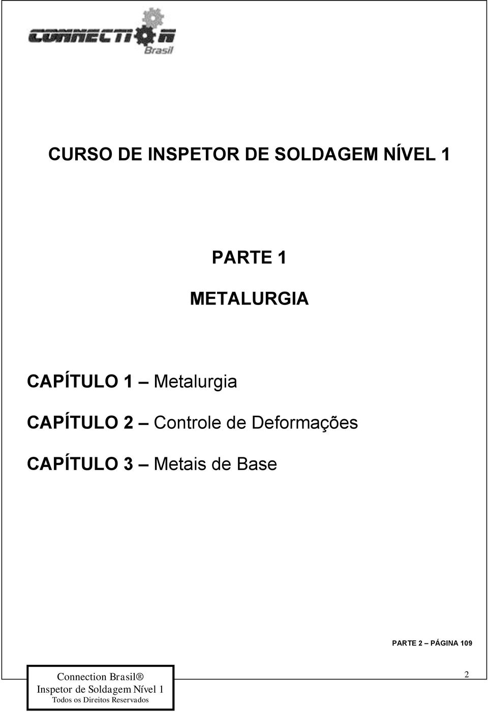 Metalurgia CAPÍTULO 2 Controle de