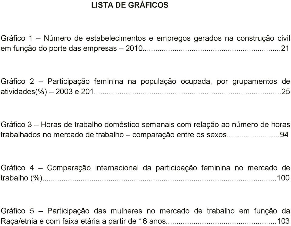 ..25 Gráfico 3 Horas de trabalho doméstico semanais com relação ao número de horas trabalhados no mercado de trabalho comparação entre os sexos.