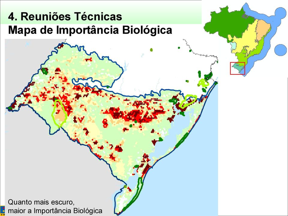 mais escuro, maior