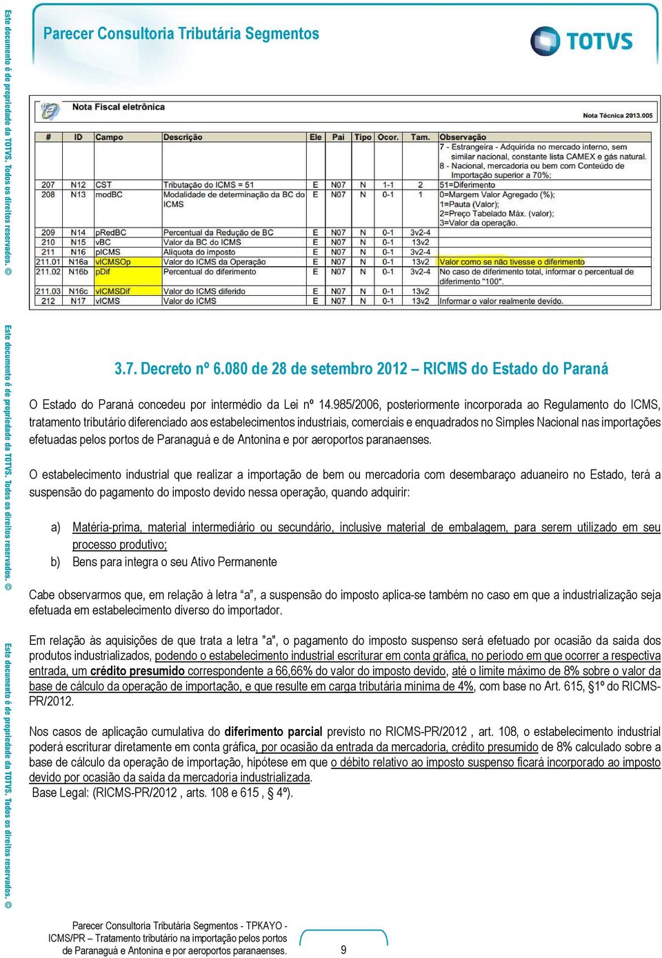 efetuadas pelos portos de Paranaguá e de Antonina e por aeroportos paranaenses.