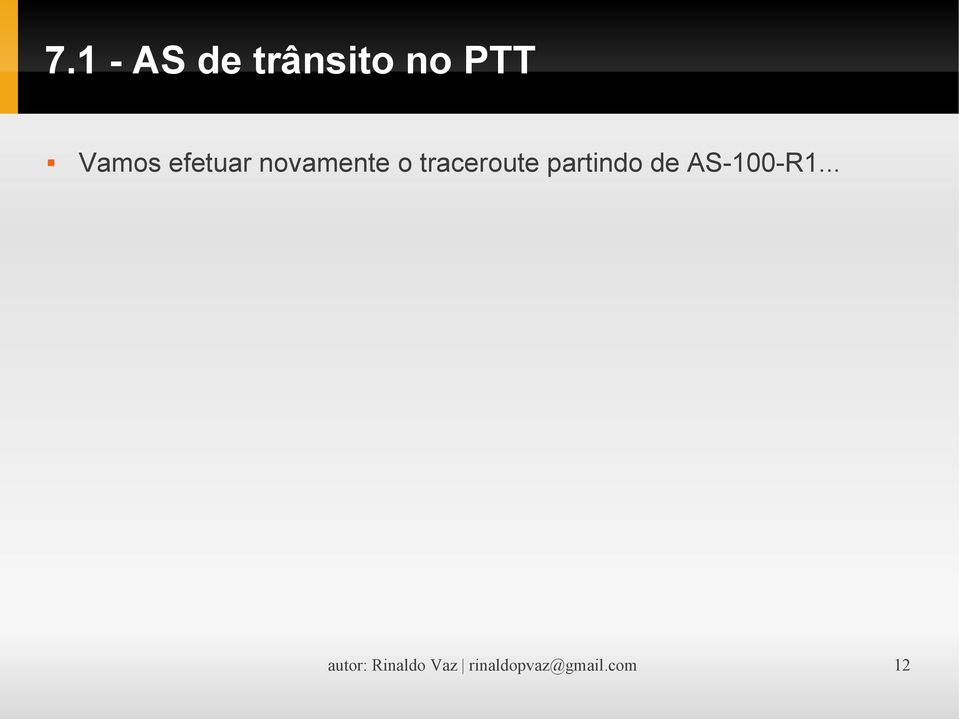 partindo de AS-100-R1.