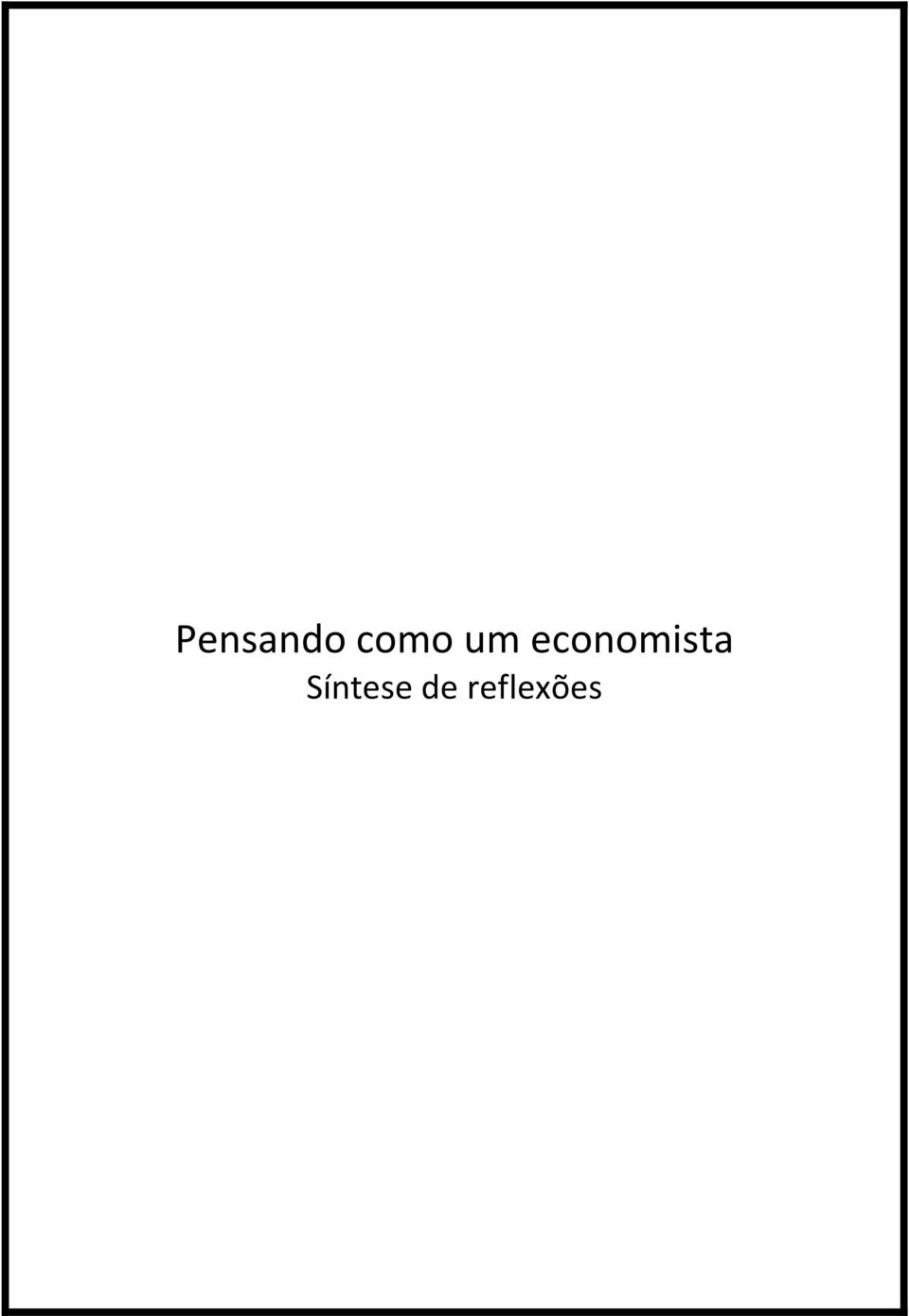 economista