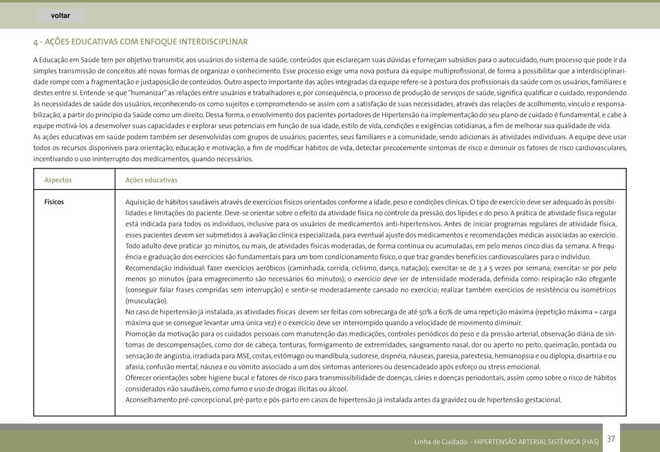 Esse processo exige uma nova postura da equipe multiprofissional, de forma a possibilitar que a interdisciplinaridade rompe com a fragmentação e justaposição de conteúdos.