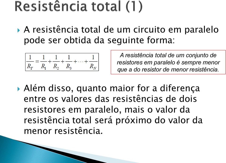 resistência.