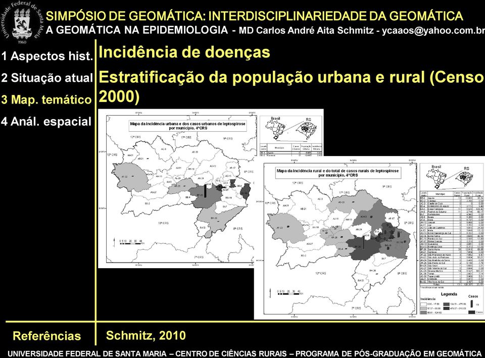 população urbana e rural