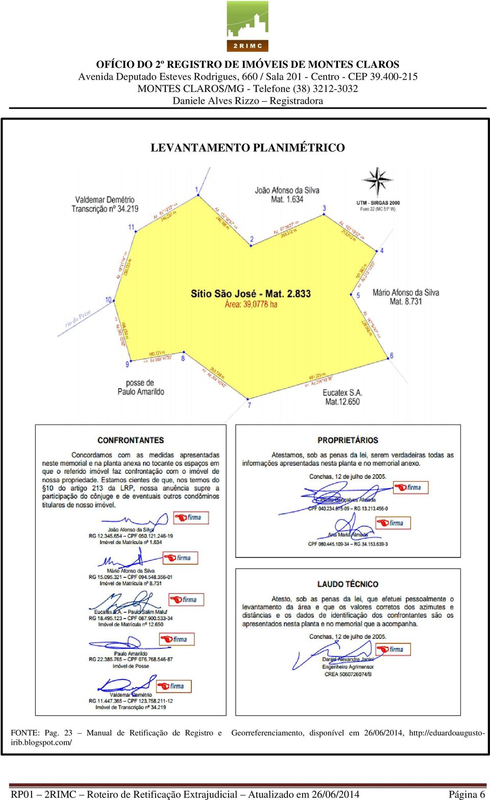 23 Manual de Retificação de Registro e irib.blogspot.