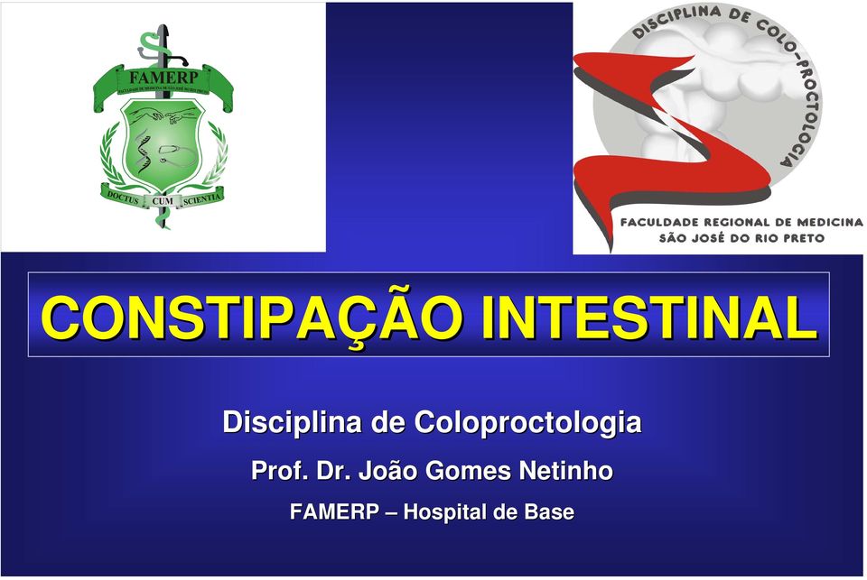 Dr. João Gomes