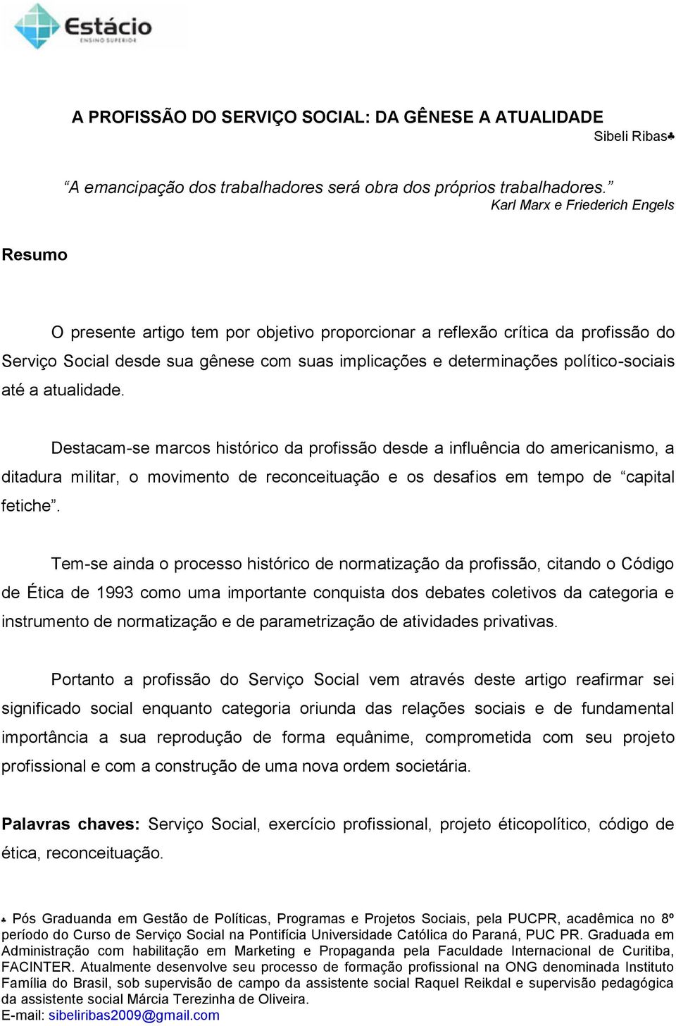 político-sociais até a atualidade.