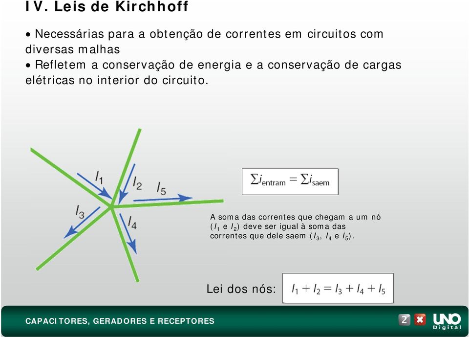 elétricas no interior do circuito.