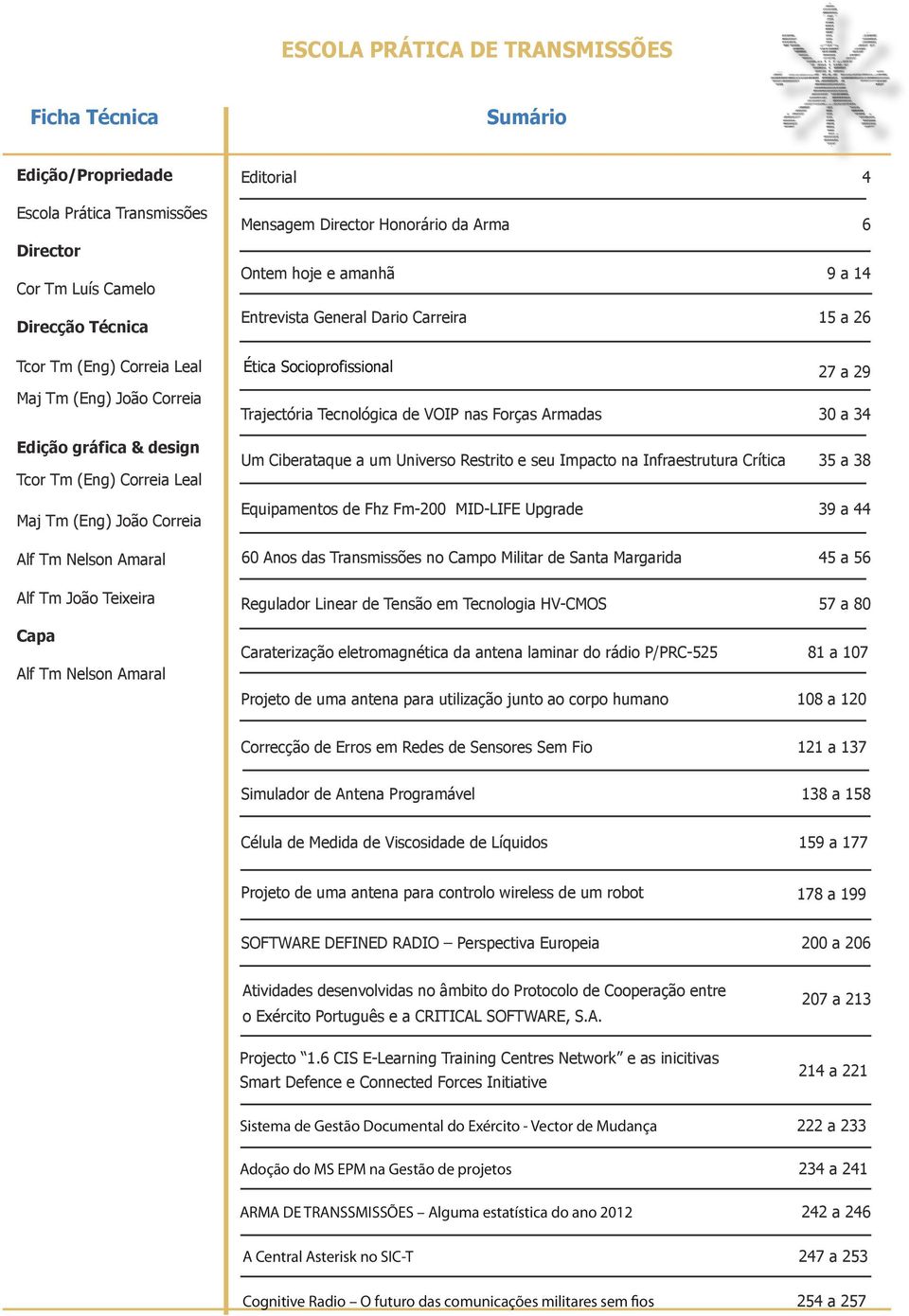 Ética Socioprofissional Trajectória Tecnológica de VOIP nas Forças Armadas Um Ciberataque a um Universo Restrito e seu Impacto na Infraestrutura Crítica Equipamentos de Fhz Fm-200 MID-LIFE Upgrade 60