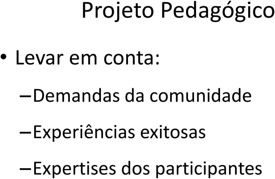 comunidade Experiências